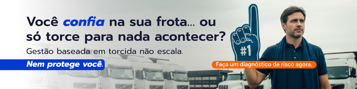 homem branco na frota de caminhoes torce para sua gestao dar certo