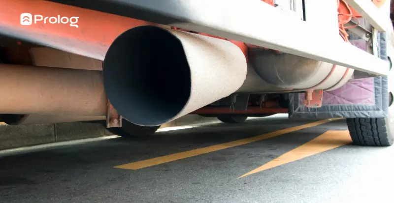 Como detectar e prevenir problemas no sistema de exaustão do caminhão da frota