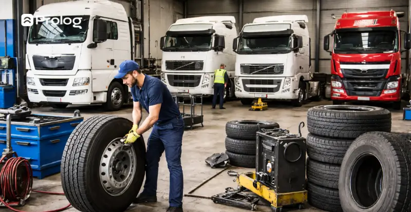Estrutura, equipe, processos, estoque, indicadores e segurança. O guia completo para gerenciar a borracharia da sua frota.
